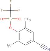 4-Cyano-2,6-dimethylphenyl trifluoromethanesulfonate