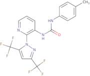 N-{2-[3,5-Bis(trifluoromethyl)-1H-pyrazol-1-yl]-3-pyridinyl}-N'-(4-methylphenyl)urea