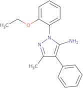 2-(2-Ethoxy-phenyl)-5-methyl-4-phenyl-2H-pyrazol-3-ylamine