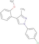 1-(4-Chlorophenyl)-4-(2-methoxyphenyl)-3-methyl-1H-pyrazole