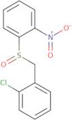 1-[(2-Chlorophenyl)methanesulfinyl]-2-nitrobenzene