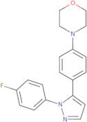 4-{4-[1-(4-Fluorophenyl)-1H-pyrazol-5-yl]phenyl}morpholine