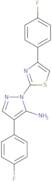 4-(4-Fluorophenyl)-1-[4-(4-fluorophenyl)-1,3-thiazol-2-yl]-1H-pyrazol-5-amine