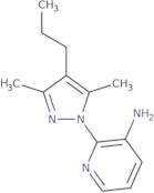 2-(3,5-Dimethyl-4-propyl-1H-pyrazol-1-yl)pyridin-3-amine