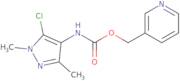 3-Pyridinylmethyl N-(5-chloro-1,3-dimethyl-1H-pyrazol-4-yl)carbamate