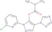 1-(6-Chloro-2-pyridinyl)-4-(1H-1,2,4-triazol-1-yl)-1H-pyrazol-5-yl N,N-dimethylcarbamate