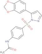 N-(4-{[5-(1,3-Benzodioxol-5-yl)-1H-pyrazol-1-yl]sulfonyl}phenyl)acetamide