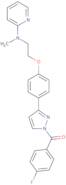 (4-Fluorophenyl)[3-(4-{2-[methyl(2-pyridinyl)amino]ethoxy}phenyl)-1H-pyrazol-1-yl]methanone