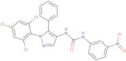 N-(3-Nitrophenyl)-N'-[5-phenyl-1-(2,4,6-trichlorophenyl)-1H-pyrazol-4-yl]urea