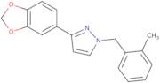 3-(1,3-Benzodioxol-5-yl)-1-(2-methylbenzyl)-1H-pyrazole