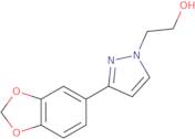 2-[3-(2H-1,3-Benzodioxol-5-yl)-1H-pyrazol-1-yl]ethan-1-ol