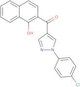 [1-(4-Chlorophenyl)-1H-pyrazol-4-yl](1-hydroxy-2-naphthyl)methanone