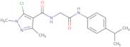 5-Chloro-N-[2-(4-isopropylanilino)-2-oxoethyl]-1,3-dimethyl-1H-pyrazole-4-carboxamide