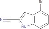 4-Bromo-1H-indole-2-carbonitrile
