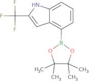 4-(4,4,5,5-Tetramethyl-1,3,2-dioxaborolan-2-yl)-2-(trifluoromethyl)-1H-indole