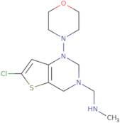 1-(2-Chloro-4-morpholinothieno[3,2-d]pyrimidin-6-yl)-N-methylmethanamine