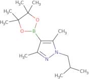 1-Isobutyl-3,5-dimethyl-4-(4,4,5,5-tetramethyl-[1,3,2]dioxaborolan-2-yl)-1H-pyrazole