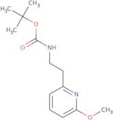 tert-butyl (-2(6-methoxypyridin-2-yl)ethyl)carbamate