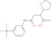 (2S)-4-Oxo-2-[(2R)-Oxolan-2-Yl]-4-[[3-(Trifluoromethyl)Phenyl]Amino]Butanoic acid