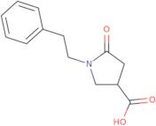 5-Oxo-1-(2-phenylethyl)pyrrolidine-3-carboxylic acid