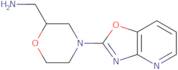 (4-[1,3]Oxazolo[4,5-b]pyridin-2-ylmorpholin-2-yl)methylamine dihydrochloride