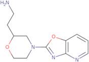 2-(4-[1,3]Oxazolo[4,5-b]pyridin-2-ylmorpholin-2-yl)ethanamine dihydrochloride