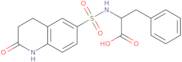 2-{[(2-Oxo-1,2,3,4-tetrahydroquinolin-6-yl)sulfonyl]amino}-3-phenylpropanoic acid