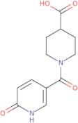 1-[(6-Oxo-1,6-dihydropyridin-3-yl)carbonyl]piperidine-4-carboxylic acid