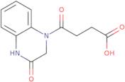 4-Oxo-4-(3-oxo-3,4-dihydroquinoxalin-1(2H)-yl)butanoic acid