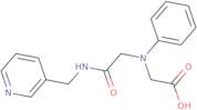 [{2-Oxo-2-[(pyridin-3-ylmethyl)amino]ethyl}(phenyl)amino]acetic acid