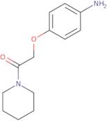 [4-(2-Oxo-2-piperidin-1-ylethoxy)phenyl]amine