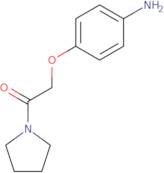 [4-(2-Oxo-2-pyrrolidin-1-ylethoxy)phenyl]amine