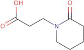 3-(2-Oxopiperidin-1-yl)propanoic acid