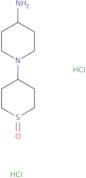 1-(1-Oxidotetrahydro-2H-thiopyran-4-yl)piperidin-4-amine dihydrochloride