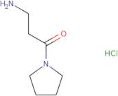 (3-Oxo-3-pyrrolidin-1-ylpropyl)amine hydrochloride