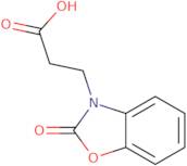 3-(2-Oxo-1,3-benzoxazol-3(2H)-yl)propanoic acid