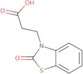 3-(2-Oxo-1,3-benzothiazol-3(2H)-yl)propanoic acid