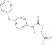 5-Oxo-1-(4-phenoxyphenyl)pyrrolidine-3-carboxylic acid