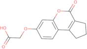 [(4-Oxo-1,2,3,4-tetrahydrocyclopenta[c]chromen-7-yl)oxy]acetic acid