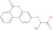 2-[(6-Oxo-6H-benzo[c]chromen-3-yl)oxy]propanoic acid