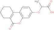 2-[(6-Oxo-7,8,9,10-tetrahydro-6H-benzo[c]chromen-3-yl)oxy]propanoic acid