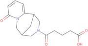 5-Oxo-5-[(1S,5S)-8-oxo-1,5,6,8-tetrahydro-2H-1,5-methanopyrido[1,2-a][1,5]diazocin-3(4H)-yl]pentan…