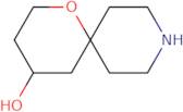 1-Oxa-9-azaspiro[5.5]undecan-4-ol hydrochloride