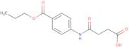 4-Oxo-4-{[4-(propoxycarbonyl)phenyl]amino}butanoic acid