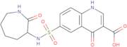 4-Oxo-6-{[(2-oxoazepan-3-yl)amino]sulfonyl}-1,4-dihydroquinoline-3-carboxylic acid