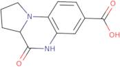 4-Oxo-1,2,3,3a,4,5-hexahydropyrrolo[1,2-a]quinoxaline-7-carboxylic acid