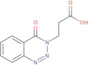 3-(4-Oxo-1,2,3-benzotriazin-3(4H)-yl)propanoic acid