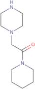 1-(2-Oxo-2-piperidin-1-ylethyl)piperazine
