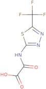 Oxo{[5-(trifluoromethyl)-1,3,4-thiadiazol-2-yl]amino}acetic acid