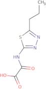 Oxo[(5-propyl-1,3,4-thiadiazol-2-yl)amino]acetic acid